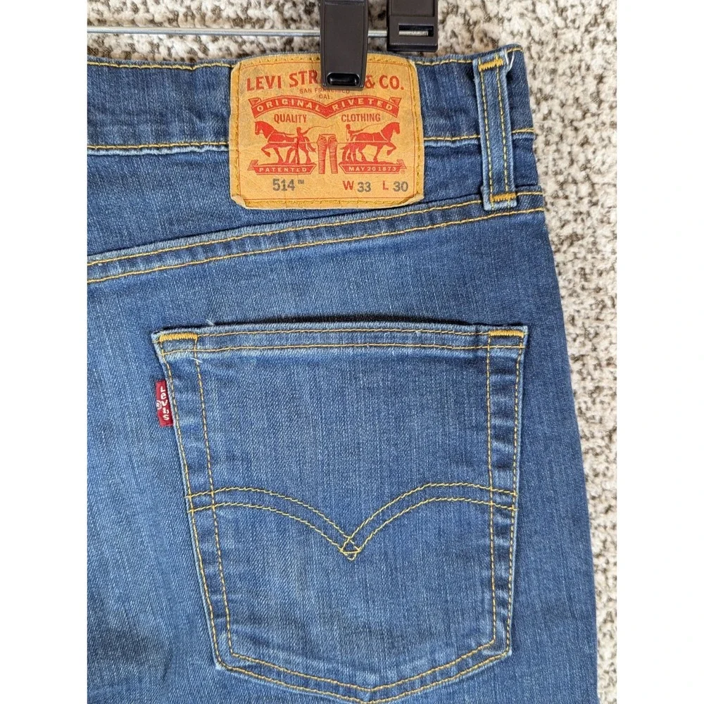 Levi's 514 Jeans Men's 32x29 (Tag 33x30)‎ Blue